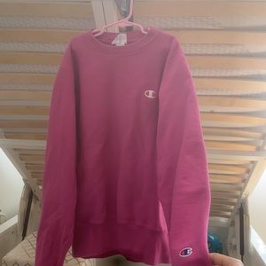 Pink crew neck